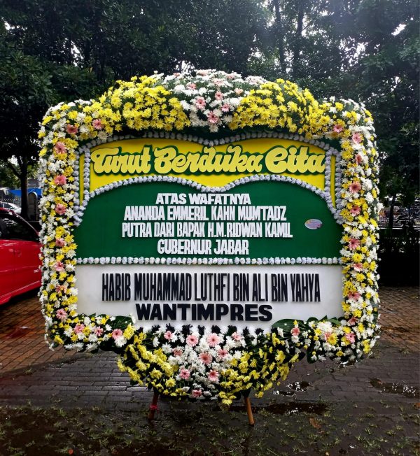 Bunga Papan Ucapan Turut Berduka Cita Belasungkawa Toko Bunga Monalisa Florist Bandung