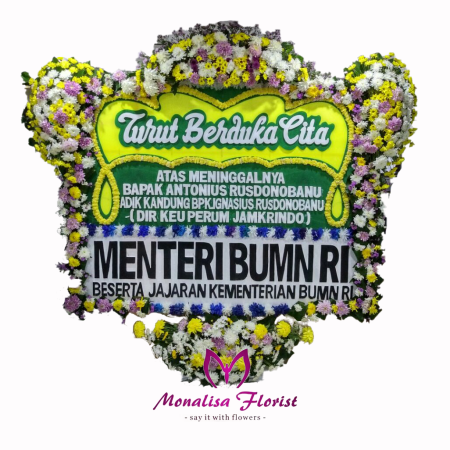 Bunga Papan Ucapan Turut Berduka Cita Belasungkawa Toko Bunga Monalisa Florist Bandung