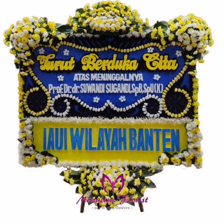 Bunga Papan Ucapan Turut Berduka Cita Belasungkawa Toko Bunga Monalisa Florist Bandung
