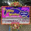 Bunga Papan Ucapan Happy Wedding Pernikahan Toko Bunga Monalisa Florist Bandung