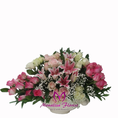 Table Buket Toko Bunga Monalisa Florist Bandung